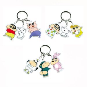 蠟筆小新鎖匙扣(3扣)